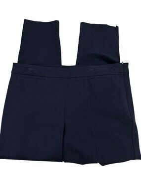 Talbots Chatham Crop stretch pants Women's size 14P Navy